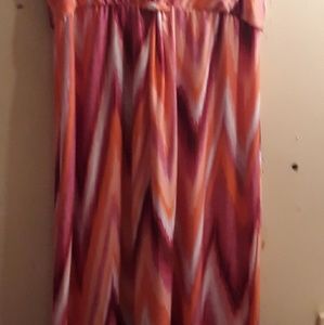 Long flowy dress